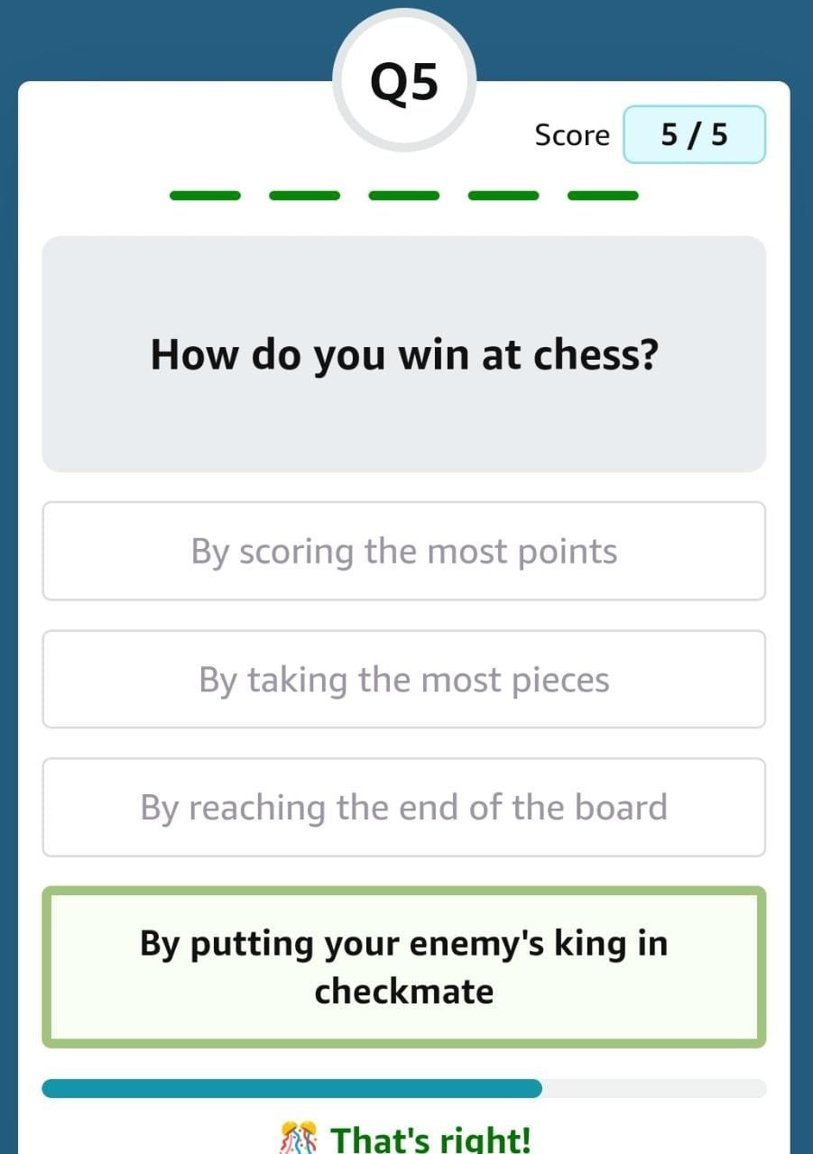 How do you win at chess
