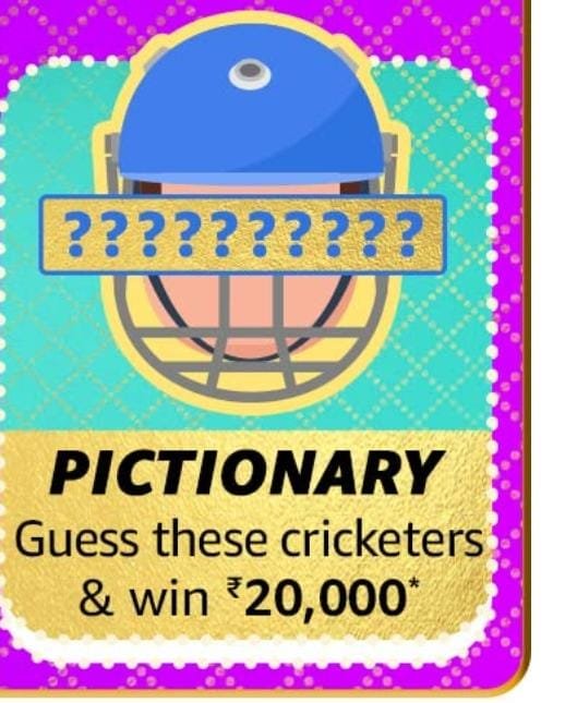 Amazon Guess These Cricketers Quiz